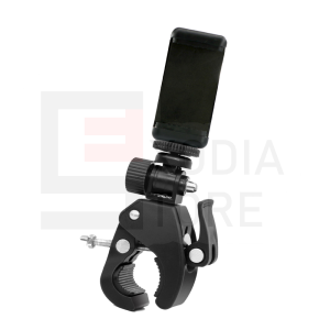 Universal Holder Crab Clamp plus U Penjepit Tripod Ring Light Stand / Arm Crab Clamp Mount Gagang Sepeda untuk HP GoPro dan lain-lain