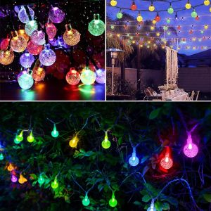 Dây đèn Led Trang Trí Bi Bọt Nước - Mét Nhiều Màu Nhấp Nháy Nhiều Chế Độ Trang Trí Tết Noel Trang Trí Cây Quất Đào Mai Ngày Tết - Đèn Bi Tròn Chất Lượng Uy Tín Tại LUCKY STORE SG