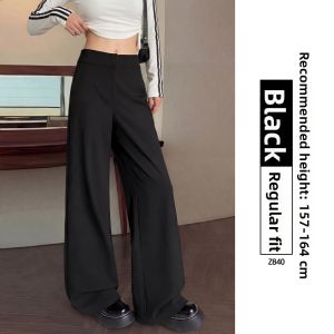YAYANGREN | Slim Fit Wide Leg Summer Light Women Pants