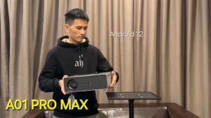 PROJECTOR ANDROID A01 PRO MAX REDDO 1080P Full HD 4K - 9000 LUMENS NATIVE 1920x1080