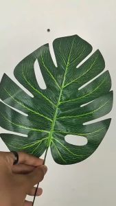 [1 PCS] DAUN PALM PILLOW LEATHER FERN ARTIFICIAL JARI-JARI - DAUN PALEM UNTUK HIASAN PERNIKAHAN MURAH DAUN PALM DURI PLASTIK DEKORASI