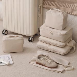 Travel Compression Storage Bag Luggage Sub-Bag Business Trip Clothing Storage Bag Underwear Organizer Pre-Production Bag