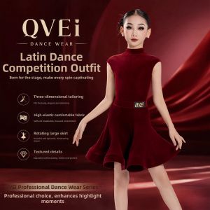 QVEi | Childrens Professional Fitting Competition Latin Dance Wear