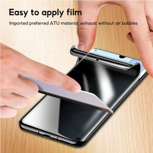 3pcs Privacy Hydrogel Film For Samsung Galaxy S25 S24 S23 S21 S22 Ultra Note 20 10 9 8 S10 S9 Without Fingerprint Unlocking