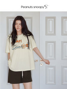 BEIYAN | Cool Summer Pajama Set Cartoon Short Sleeve and Shorts