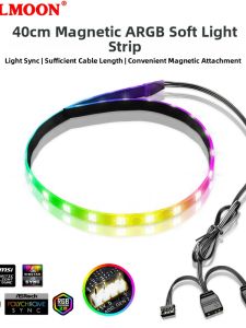 Coolmoon | Magnetic RGB Sync LED Ambient Light 40cm