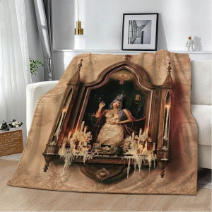 Bandai | M-Melanie Martinez Hades Singer 2026 3D Flannel Blanket Soft Throw Blanket Art For Home Decor Bedroom Bed Sofa Picnic Fans Gifts