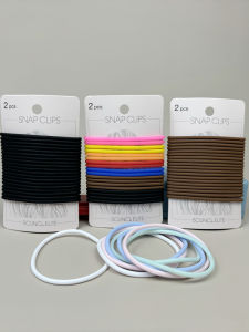 Anti-slip Elastic Silicone Hair Bands 19pcs