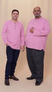 **New Arrival** Azlee Kurta Comocrepe For Men By WOmen Hijab Collection