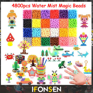 1500PCS DIY Water Mist Magic Beads With Accessories Set 3D Handmade DIY Water Drops Making Toys Children Gifts