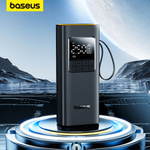 【Local Stock】Baseus Wireless Car Air Pump Portable Air Compressor Electric Tire Inflator with LCD Digital Display