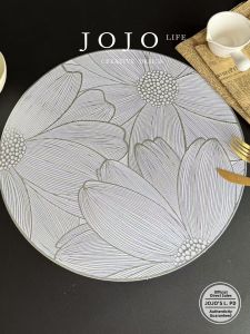 Golden Luxurious Decorative Table Mat