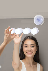 ✨LED Vanity Mirror Light Bathroom Makeup Lamp ✨Suction Cup Portable USB Streamer Light Cosmetic Lamp for Bedroom Dressing
