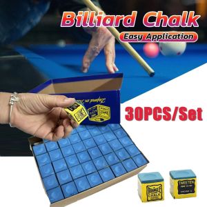 30pcs Master Billiard Chalk Original Pool Cue Chalk Snooker Billiard Chalks Master Billiard Chalk Blue Billiard Chalk Original Pool Cue Chalk Snooker Billiard Chalks Blue