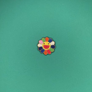 เข็มกลัดรูปใบหน้ายิ้มสีสันสดใส ดีไซน์แฟชั่นใหม่ ทำจากโลหะผสมไหม ทำมือ อุปกรณ์เย็บผ้า DIY สำหรับตกแต่งบ้าน