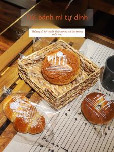 Túi Đóng Gói Tự Dính Trong Suốt Cho Bánh Quy Và Bánh Ngọt Túi Đựng Bánh Mì Túi Đựng Thực Phẩm Nướng Túi Đựng Đồ Dùng Nhà Bếp DIY