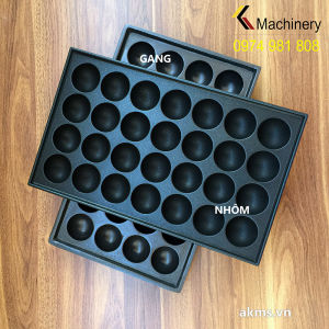 Khuôn máy làm bánh bạch tuộc Takoyaki Nhật Bản