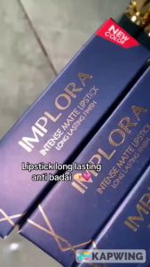 Implora Intense Matte Lipstick 3.5/ Implora Lipstick Tahan Lama
