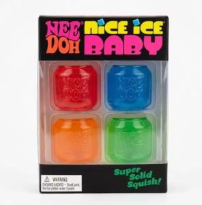 Schylling | Schylling Needoh Nice Cube Sensory Nice-Sicle Stress Relief Squishy Cube Anti-Anxiety Squeeze Object For Focus ADHD Population