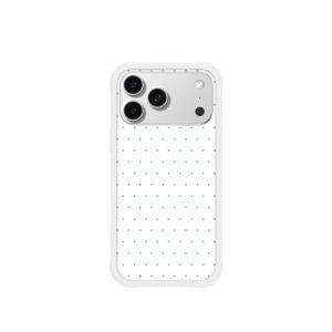 FUNNY RICH | Shockproof Case with Stand and Rope Dot Pattern Protective Cover