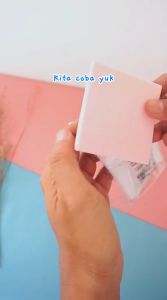 BaoKe Transparant Sticky Notes Color Memo Tempel Transparan 50 Lembar  Murah
