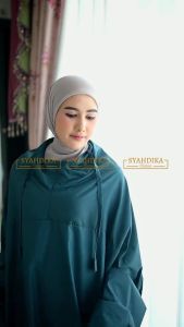 Syahdika - Mukena Mini Terusan Parasut Korea Syahdika series Free Sejadah