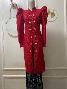 Kebaya wisuda/kebaya besan mewah/kebaya tangan balon/kebaya mutiara/kebaya muslim