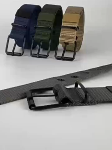 พร้อมส่ง‼️เข็มขัดผู้ชาย สายไนล่อน ขนาด3.8cm ความยาว 120cm หัวเหล็ก แข็งแรง เข็มขัดแฟชั่น ##kd