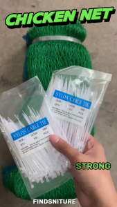 ✅【Free rope】Chicken Net 100M/200M Farming Net Outdoor Garden Vegetable Plot Fencing Net Fishing Nets