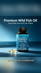 Triple-Strength Omega-3 Fish Oil 2500mg | EPA DHA & DPA Heart & Brain Support 180 Softgels