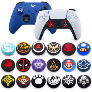 10pcs Thumb Stick Grip Caps Joystick Soft Silicone Thumbstick Cover Case for PS5 PS4 Controller 3D joystick cap gamepad joystick key protection cap silicone cap