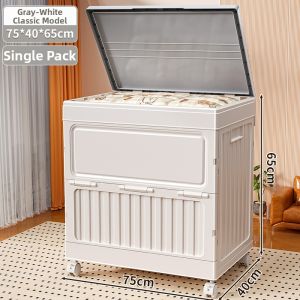 MEIZHUFU | Large Capacity Foldable Storage Box