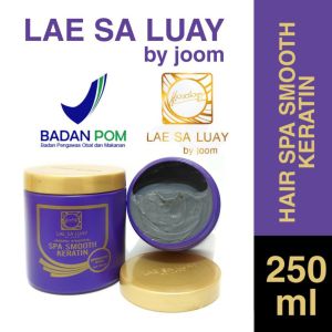 Masker Rambut Lae Sa Luay Hair Spa Smooth Keratin Hair Mask Creambath Treatment Perawatan Rambut