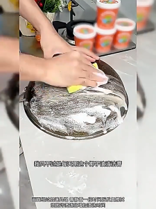 "Coconut Oil Powerful Stain Remover Paste Removes water stains and dirt Ready Stock Cooking fumes Mild Fresh椰子油强力去污 去水渍清洁 Pencuci Periuk Berkerak Krim Dekontaminasi "