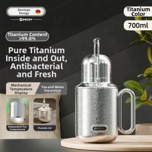 IMOGY | Titanium Insulated Water Bottle With Temperature Display