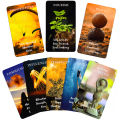 Heart Hidden Secrets Oracle Deck, ไพ่ทาโรต์รัก, เผือกทํานายสําหรับผู้เริ่มต้น, คําทํานาย, เวอร์ชันภาษาอังกฤษ, 12x7 ซม., 78 ใบ. 