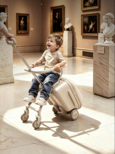LEKA | Riding Stroller Luggage