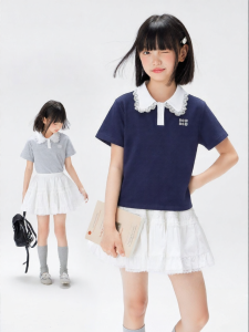 zosee | Slim Fit Girls Polo T-Shirt School Style