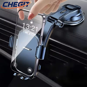 CHEGIT Car Phone Holder Gravity Stand for iPhone Xiaomi Samsung Car Mobile Support for Dashboard Windshield Air Vent Phone Mount