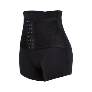 MiiOW | Postpartum Womens High Waist Briefs Buttoned Abdomen Lifting Pants Strong Waist Shaping Safety Bottoms Flat Angle Underwear