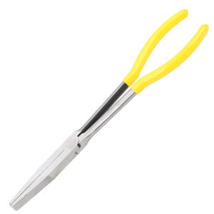 Extra Long Nose Pliers Straight Bent Tip Mechanic Equipment Hand Tools 1Pc