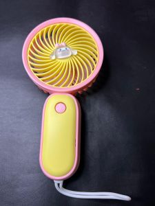 kipas Angin mini motif lucu Portable Genggam tangan kipas kecil USB