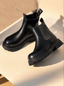 Josiny | Thick Heel Chunky Ankle Boots
