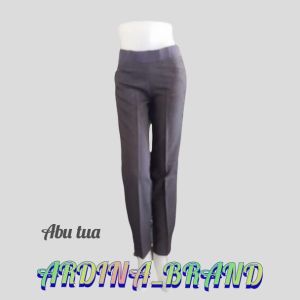 celana kerja wanita pinggang karet wanita celana kantor wanita celana panjang wanita