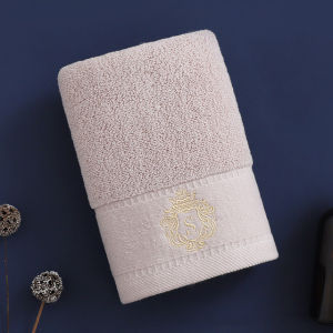 2pcs Blue Bathroom Towels Premium Hand Towels Cotton Soft Highly Absorbent Hotel & Spa Quality Hand Bath Towels Home Supplies