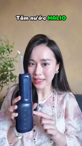 Máy Tăm Nước Cầm Tay Halio Ultraclean Express Hydro Floss| 9 Chế Độ 4 Đầu Phun 2 Bình Chứa Nước Làm Sạch Vết Thức Ăn