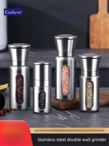 KuaKe | Stainless Steel Manual Pepper Grinder
