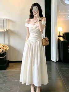 ZHENMANZI | French Heavy Embroidery V-Neck Summer Dress