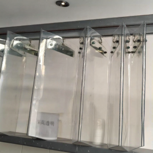 Commercial Home Industrial Use Clear PVC Foldable Sliding Curtain