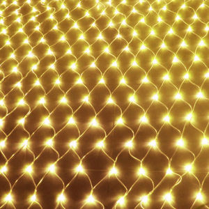 1.5x1.5m/2x2m/3x2m LED String Net Mesh Light Waterproof Outdoor Garland Lamp for Christmas Party Patio Backyard Garden Decor